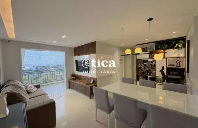 Apartamento no calhau com 3, sendo 1 suíte, 2 vagas de garagem