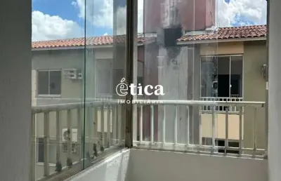 Apartamento no aririzal com 56 m², 2 quartos sendo 1 semi-suíte