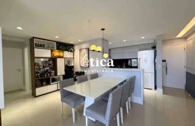 Apartamento no calhau com 3, sendo 1 suíte, 2 vagas de garagem