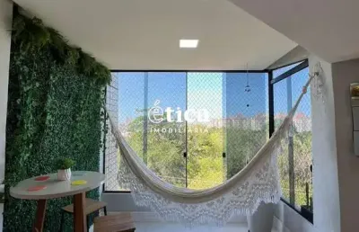 Apartamento com 3 quartos, sendo 2 suites, todo mobiliado e projetado