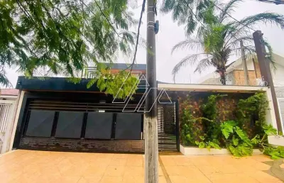 Casa com 3 dormitórios, 1 suíte e área de lazer para aluguel – avenida maria cecília alves, marília/sp