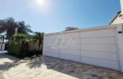 Locação no jardim tropical - 3 suítes, 2 salas espaçosas, churrasqueira, piscina e 4 vagas de garagem