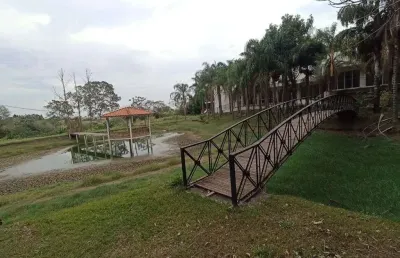 Chácara com 5 quartos, salão de festas e piscina para alugar – parque das indústrias, marília/sp