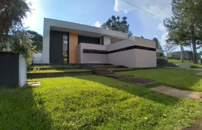 Casa com 5 dormitórios à venda, 440 m² por r$ 2.500.000,00 - loteamento residencial vale do canaã - marília/sp