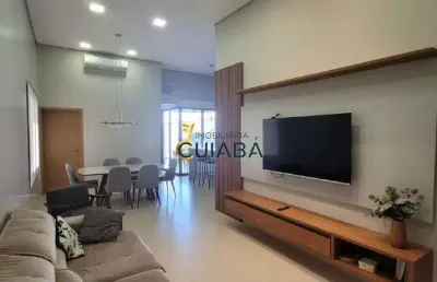 Casa em condomínio fechado com 3 quartos à venda no Condomínio Belvedere II, Cuiabá 