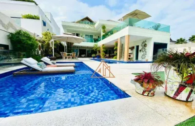 Casa com 5 dormitórios à venda, 800 m² por r$ 14.000.000,00 - barra da tijuca - rio de janeiro/rj