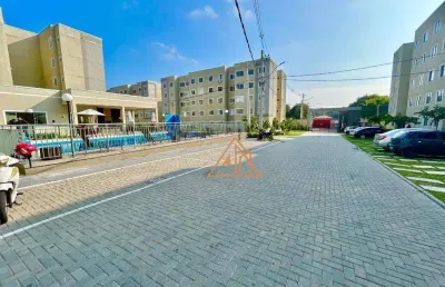 Apartamento com 2 dormitórios à venda, 44 m² por r$ 200.000,00 - guaratiba - rio de janeiro/rj