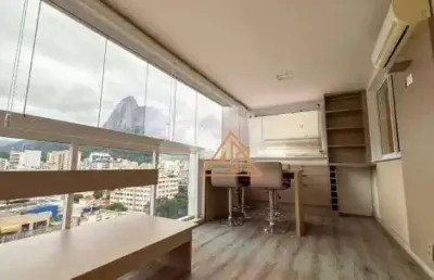 Apartamento com 3 dormitórios à venda, 105 m² por r$ 1.850.000,00 - botafogo - rio de janeiro/rj