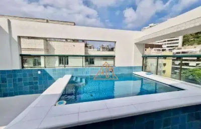 Cobertura com 4 dormitórios à venda, 212 m² por r$ 2.950.000,00 - flamengo - rio de janeiro/rj