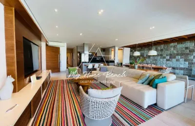 Casa frente ao mar na praia de juquehy de altíssimo padrão !