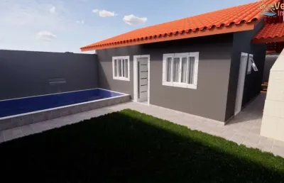 Casa com 2 dormitórios à venda, 62 m² por r$ 385.000,00 - gaivota - itanhaém/sp