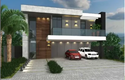 Essa casa é uma verdadeira combinação entre modernidade, conforto e luxo!