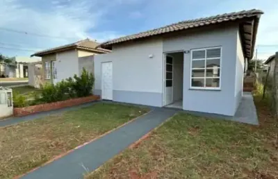 Casa para venda com 2 quartos em vargem limpa i, bauru - sp
