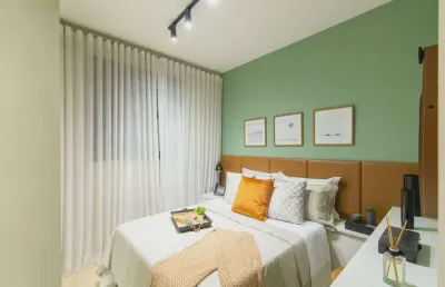 Apartamentos com 1 e 2 dormitórios com varanda e opção de vaga em osasco, agende sua visita!