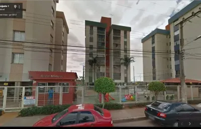 Qr 120 samambaia sul próximo a estação metrô  condomínio residencial mônaco lindo apartamento aceita financiamento