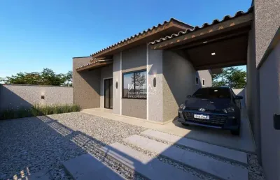 Casa geminada em quinta dos açorianos, barra velha/sc