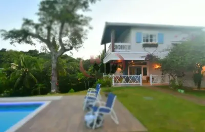 Casa a venda no melhor condomínio da bahia, o encontro das águas
