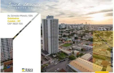 Apartamento com 3 quartos à venda na Avenida Senador Metello, 1584, Goiabeiras, Cuiabá