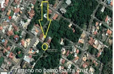 Terreno à venda na avenida archimedes pereira lima, 1, santa cruz, cuiabá por r$ 180.000