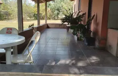 Chácara / sítio com 3 quartos à venda na zona rural, 02, zona rural, santo antônio do leverger, 120 m2 por r$ 700.000