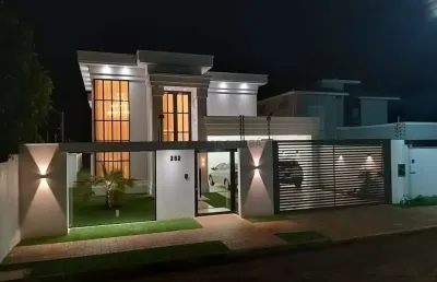 Casa de alto padrão com vista para o vale -no bairro pôr do sol em jaciara
