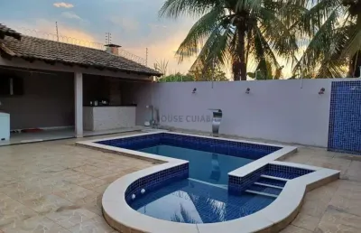 Casa com 3 quartos à venda na avenida c, 1, residencial coxipó, cuiabá, 217 m2 por r$ 735.000