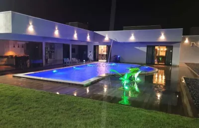 Casa em condomínio fechado com 6 quartos à venda na pequizeiros, 10, zona rural, chapada dos guimarães, 1600 m2 por r$ 2.400.000