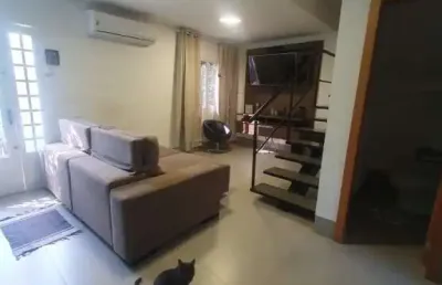 Casa em condomínio fechado com 3 quartos à venda na rua c, 67, capão de fora, cuiabá, 100 m2 por r$ 470.000