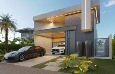 Casa em condomínio fechado com 3 quartos à venda na rua oito, sn, morada dos nobres, cuiabá, 164 m2 por r$ 2.000.000
