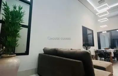 Casa com 3 quartos à venda na r crisântemos, sn, são joão del rei, cuiabá, 156 m2 por r$ 1.390.000