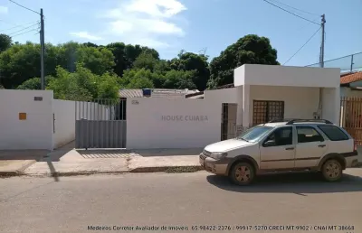 Casa com dois terrenos juntos no bairro da manga na cidade de várzea grande mt
