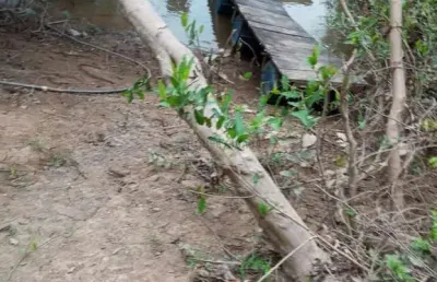 Pesqueiro na região do barranco alto próximo da cidade de santo antonio do lever