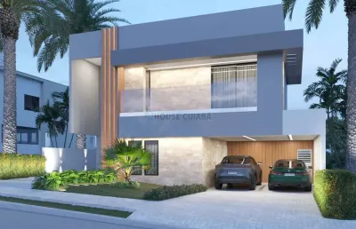 Casa em condomínio fechado com 4 quartos à venda na Avenida C, sn, Ribeirão do Lipa, Cuiabá