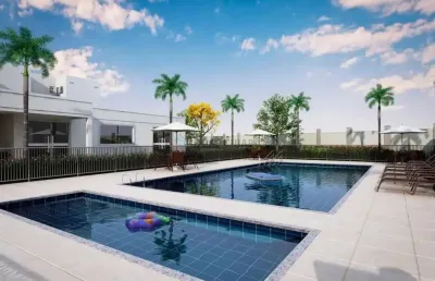 Apartamento porteira fechada no chapada das andorinhas