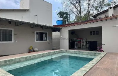 Vendo casa 4 quartos com piscina - quintal grande - várzea grande