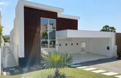 Lindíssima casa no condomínio florais cuiabá - venda