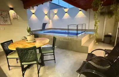 Sobrado no condomínio jardins no bairro bom clima na cidade de cuiabá mt