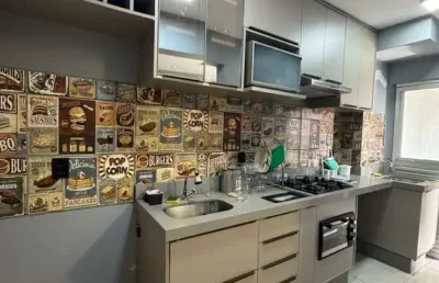 Vendo lindo apartamento no condomínio villaggio di bonifácia
