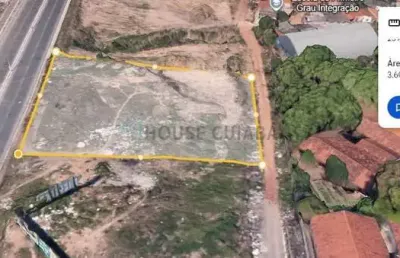 Terreno de frente com a avenida archimedes pereira lima (estrada do moinho) com