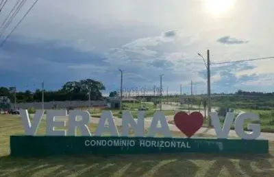 Terreno à venda no condomínio verana em várzea grande/mt
