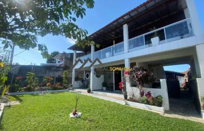 Casa ampla a 200 metros da lagoa em iguabinha - araruama rj