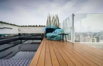 Cobertura duplex para venda no bairro jardim anália franco ,são paulo - sp
