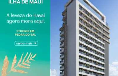 Viva a experiencia de morar na frente do mar! residencial ilha de maui, unindo a leveza do havaí com o melhor de pedra do sal.