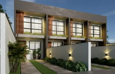 Lindo sobrado geminado à venda - pronto para morar– 3 quartos (1 suite) - 94m² - vila nova / joinville