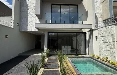 Sobrado à venda, 3 suítes e 160m² no parque amazônia, goiânia, go