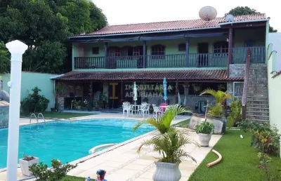 Casa com 4 suítes, piscina e área gourmet em bananeiras – próxima à lagoa!