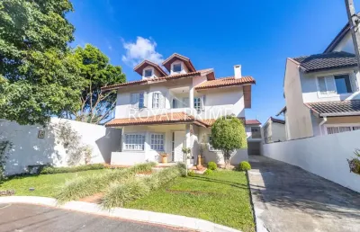 Sobrado em condomínio com edícula e 4 dormitórios à venda, 400 m² - são braz - curitiba/pr