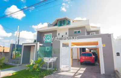 Sobrado de rua com quintal e 4 dormitórios à venda, 500 m² por r$ 1.300.000 - planta santa clara - piraquara/pr