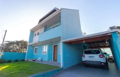 Sobrado com 3 dormitórios à venda, 230 m² por r$ 790.000,00 - santa felicidade - curitiba/pr