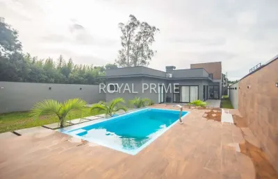 Casa de rua com edícula, piscina e 3 quartos à venda - 270 m2 - jardim das acácias, quatro barras-pr